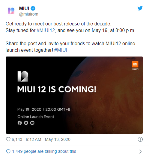 MIUI 12 güncellemesi MIUI 12 güncellemesi